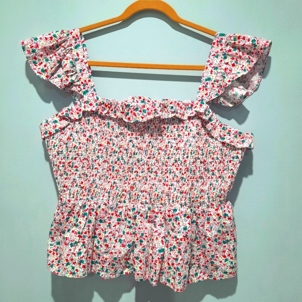 Arula smocked top